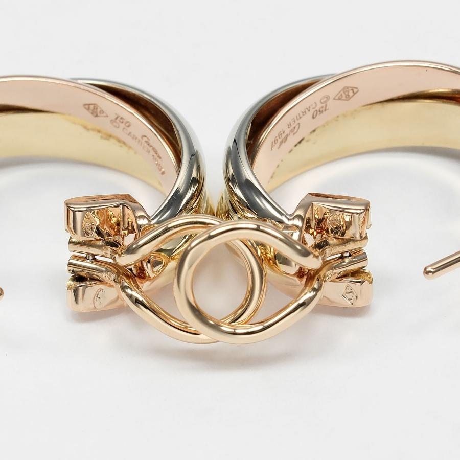 Cartier（カルティエ） トリニティ ピアス K18ゴールド YG PG WG 約
