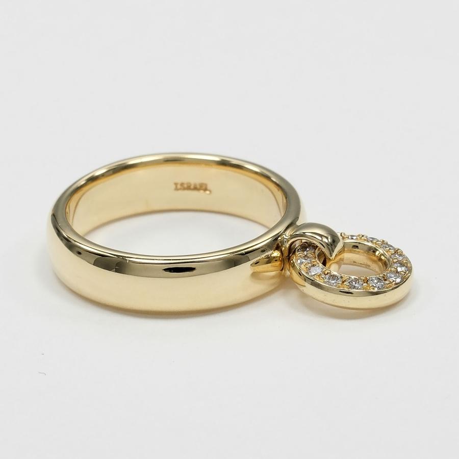 TIFFANY&Co.（ティファニー） ドアノック 10号 リング 指輪 K18YG