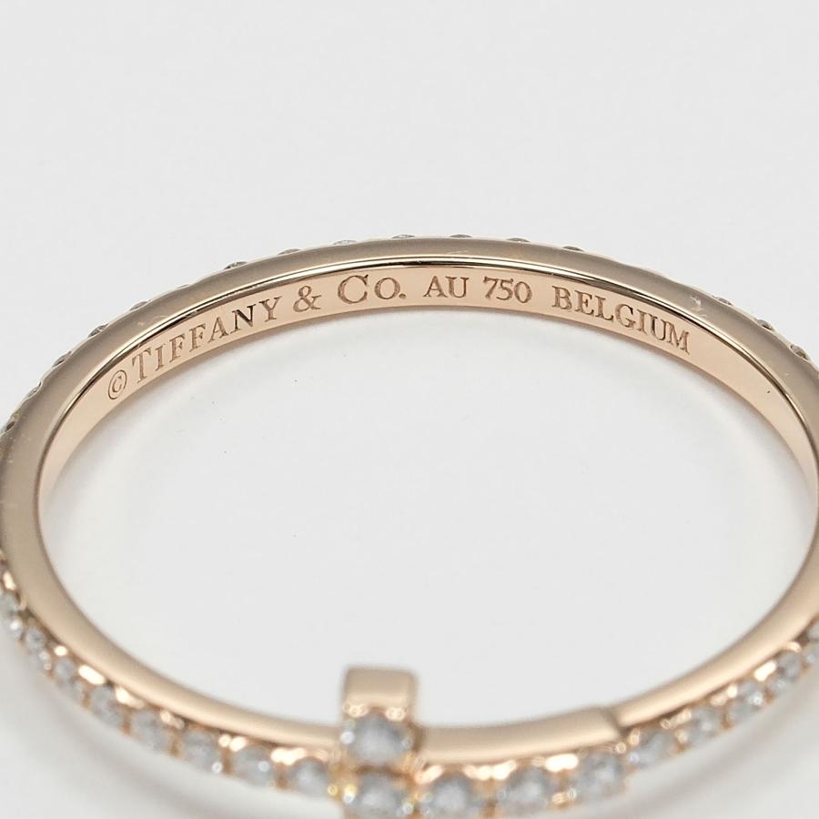 TIFFANY&Co.（ティファニー） Tワイヤー 10号 リング 指輪 K18PG