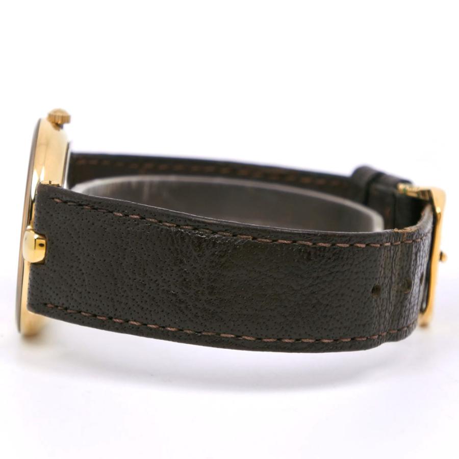RADO（ラドー） フローレンス 160.3677.2 腕時計 金メッキ×レザー 茶