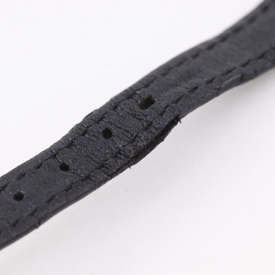 【OMEGA】オメガ アンティーク Cal.244 金メッキ×レザー 手巻き アナログ表示 レディース シルバー文字盤 腕時計 OMEGA（オメガ） アンティーク Cal.244 腕時計 金メッキ×レザー 手巻き
