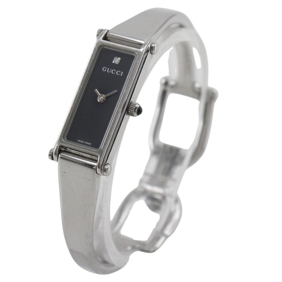 GUCCI（グッチ） 1Pダイヤ 1500L 腕時計 SS クオーツ アナログ表示