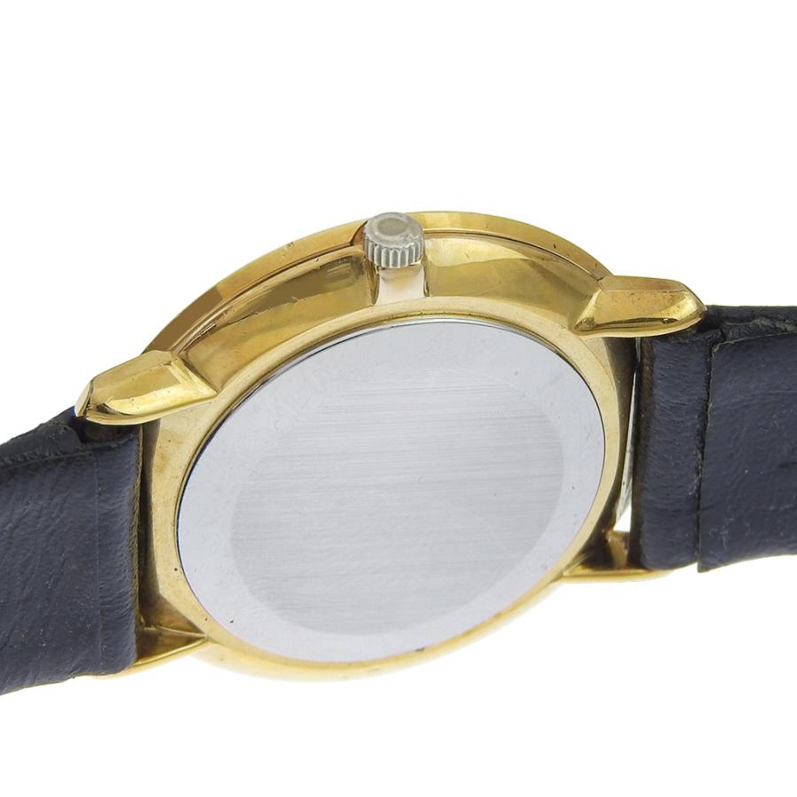 OMEGA（オメガ） デビル 腕時計 金メッキ×レザー 手巻き アナログ表示