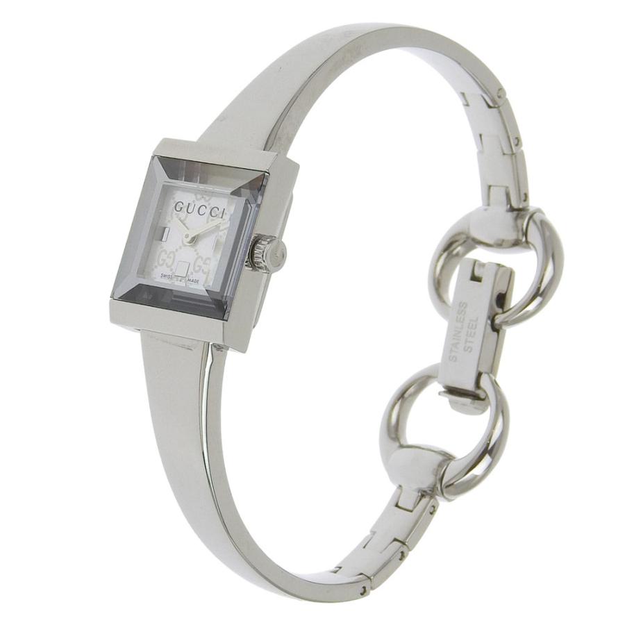 GUCCI（グッチ） Gフレーム YA128.5 腕時計 SS クオーツ アナログ表示
