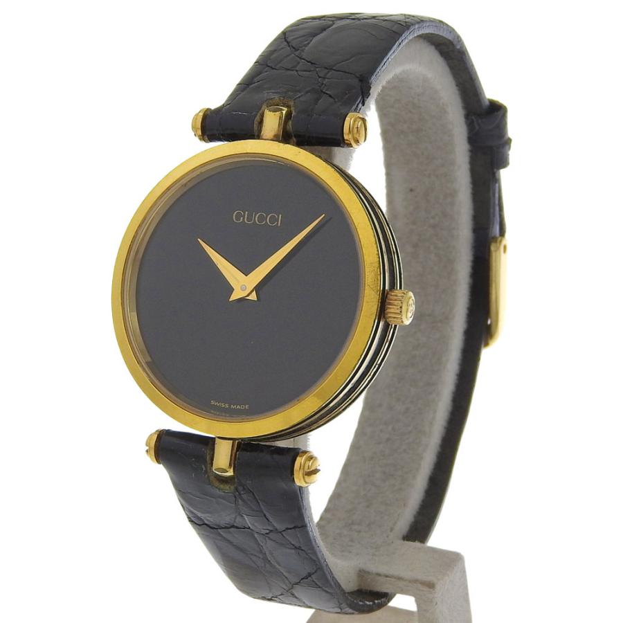 グッチ◆GUCCI◆置き時計◆シマ◆YC210007◆シェリーライン◆未使用品 GUCCI（グッチ） シェリーライン 腕時計 金メッキ クオーツ アナログ