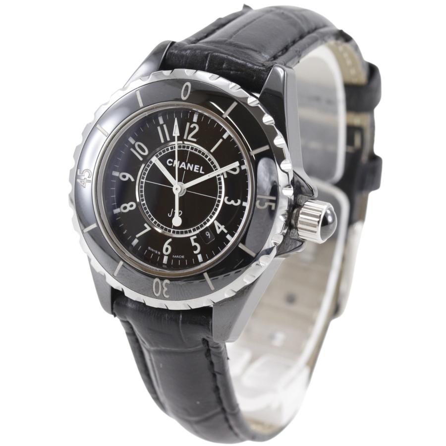 CHANEL（シャネル） J12 33mm H0680 腕時計 セラミック×レザー 