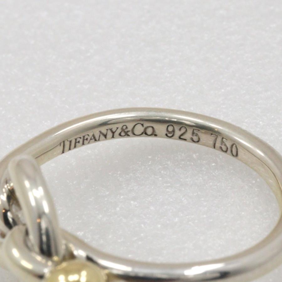 c*e様 TIFFANY＆Co . ティファニー ラブノットSV925×18K TIFFANY&Co.（ティファニー） ラブノット リング・指輪 シルバー925