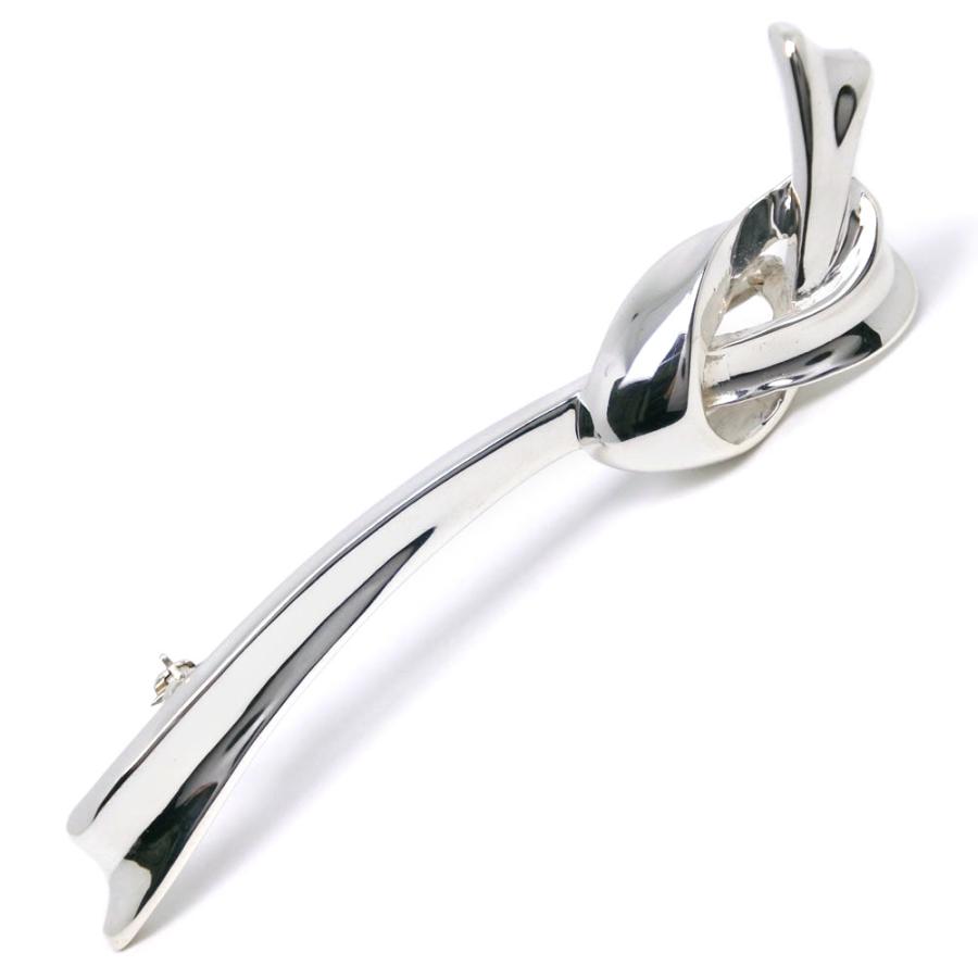 TIFFANY&Co.（ティファニー） リボンモチーフ ブローチ シルバー925 約