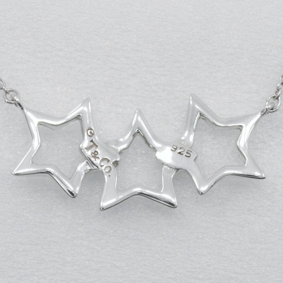TIFFANY&Co.（ティファニー） トリプルスター ネックレス シルバー925