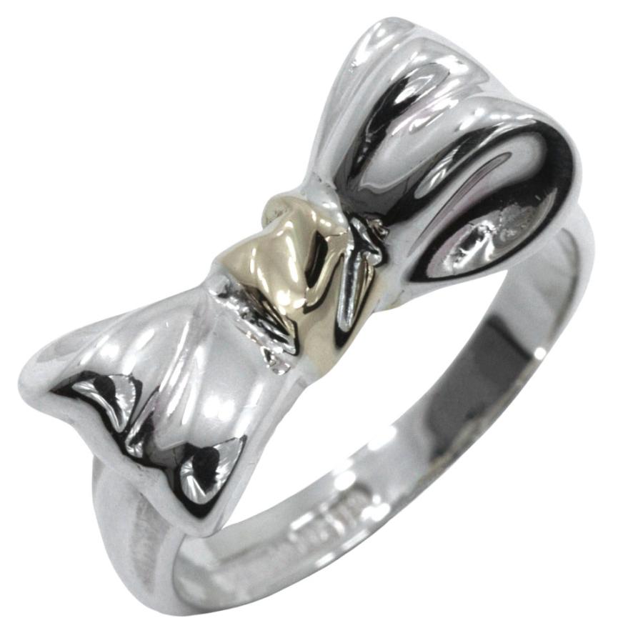 TIFFANY&Co.（ティファニー） リボンモチーフ リング・指輪 シルバー