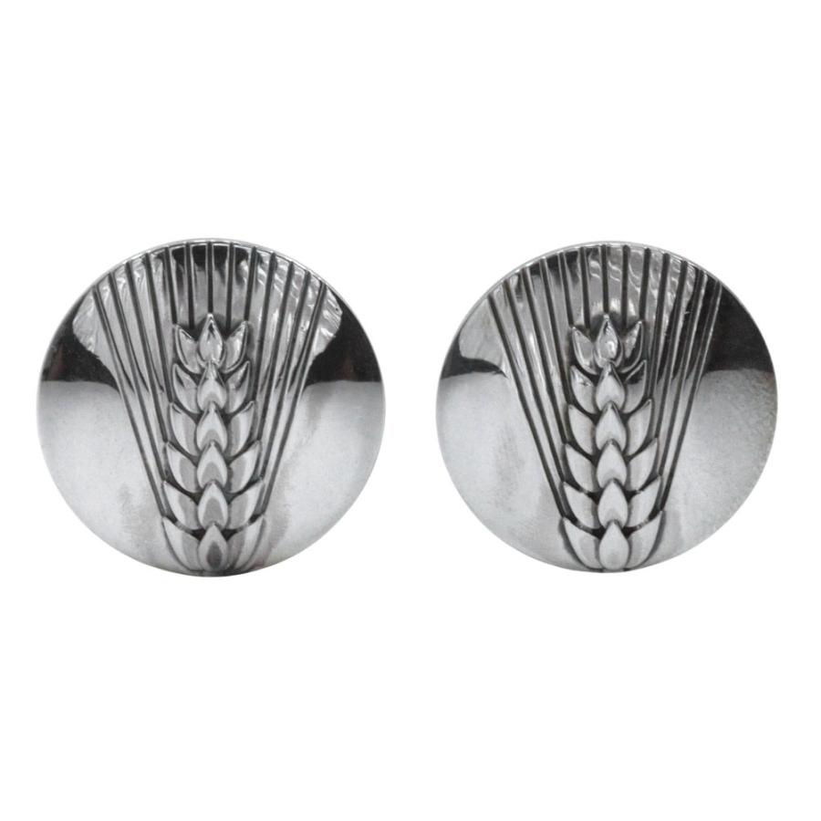 Georg Jensen ジョージジェンセン 麦 稲穂 ＃78B カフス シルバー925  