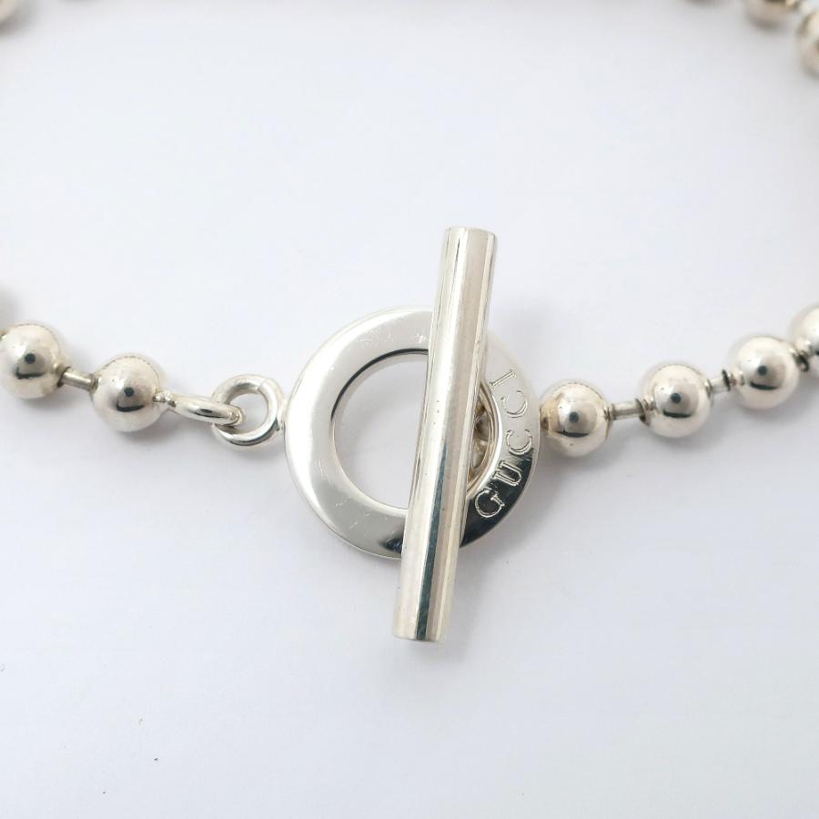 GUCCI　グッチ☆ブレスレット　シルバー925　ボールチェーン　SV925 GUCCI（グッチ） ブレスレット ボールチェーン シルバー925