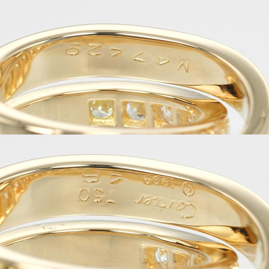 Cartier（カルティエ） パリ リング 8号 指輪 K18YG イエローゴールド