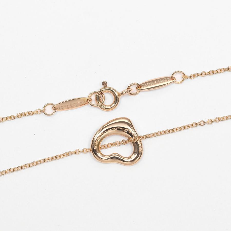 TIFFANY&Co.（ティファニー） オープンハート ネックレス K18PG ピンク 