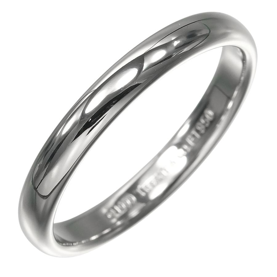 【TIFFANY&Co.】ティファニー フォーエバー クラシックバンド 3mmバンド Pt950プラチナ 16号 約4.98g メンズ リング・指輪 TIFFANY&Co.（ティファニー） フォーエバー クラシックバンド 16号