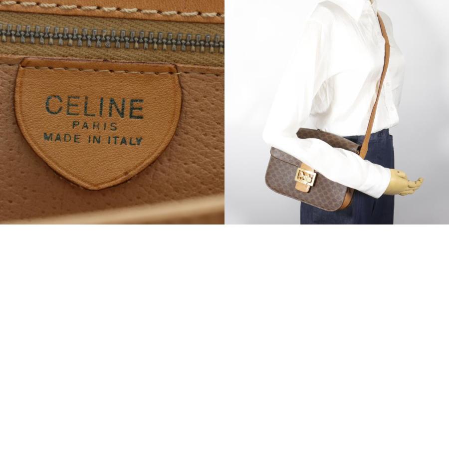 CELINE（セリーヌ） 馬車金具 マカダム柄 ヴィンテージ ショルダー 