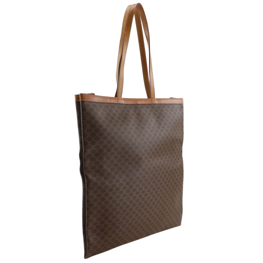 CELINE（セリーヌ） トリオンフ マカダム柄 ヴィンテージ トートバッグ