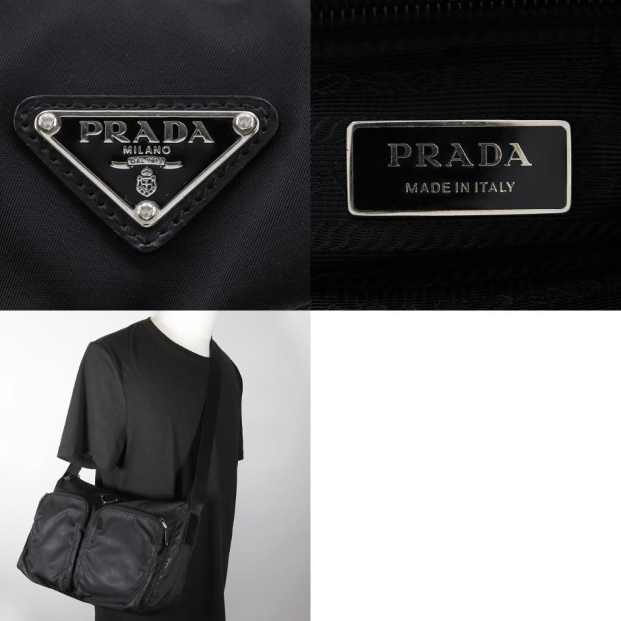PRADA（プラダ） ショルダーバッグ ナイロン 黒 ユニセックス