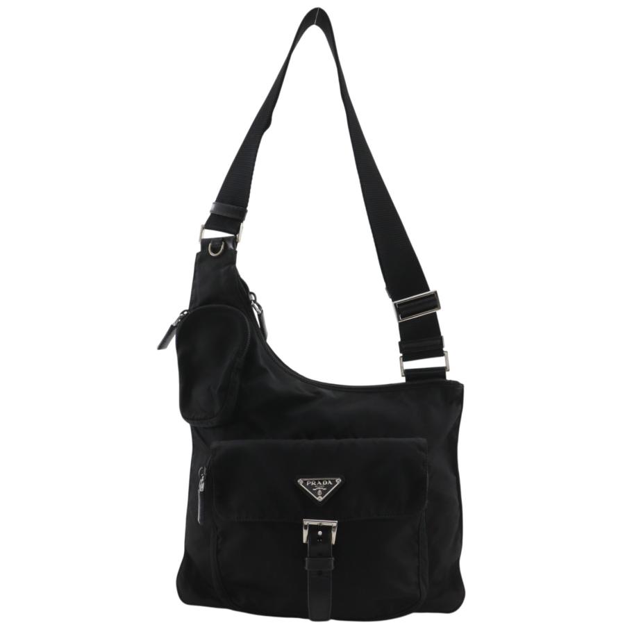PRADA（プラダ） ショルダーバッグ ナイロン 黒 ユニセックス