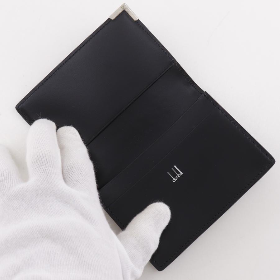 dunhill（ダンヒル） WN4000A 名刺入れ カーフ 黒 メンズ【I161726080