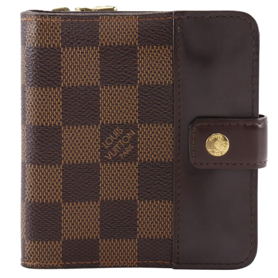 Louis Vuitton ダミエ LOUIS VUITTON（ルイ・ヴィトン） コンパクト・ジップ N61668 CA0034