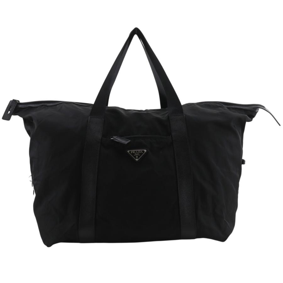 PRADA（プラダ） ボストンバッグ ナイロン 黒 ユニセックス