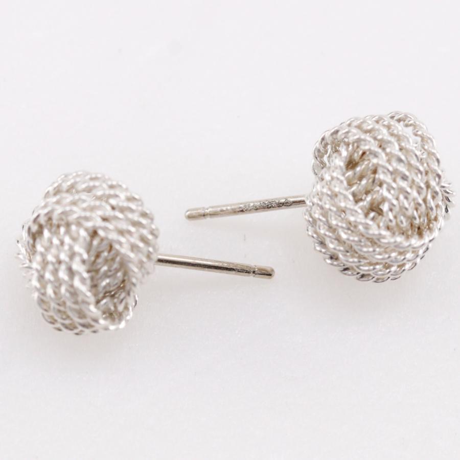 TIFFANY&Co.（ティファニー） メッシュ ノット ピアス シルバー925 約