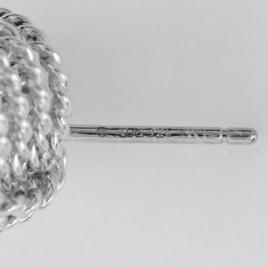 TIFFANY&Co.（ティファニー） メッシュ ノット ピアス シルバー925 約