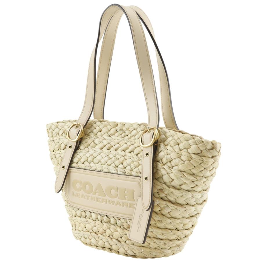 ★超美品 希少 COACH コーチ ストロートートバッグ かごバッグ COACH（コーチ） ストラクチャード かごバッグ CJ638 トートバッグ