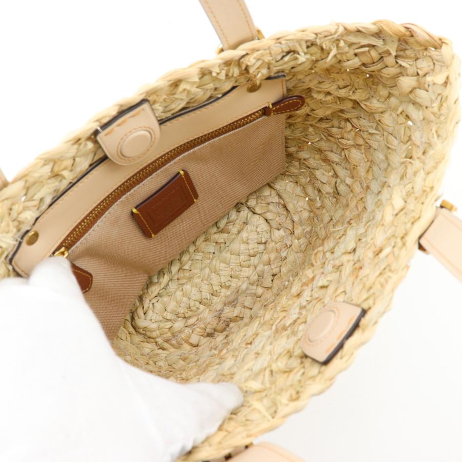 COACH（コーチ） ストラクチャード かごバッグ CJ638 トートバッグ