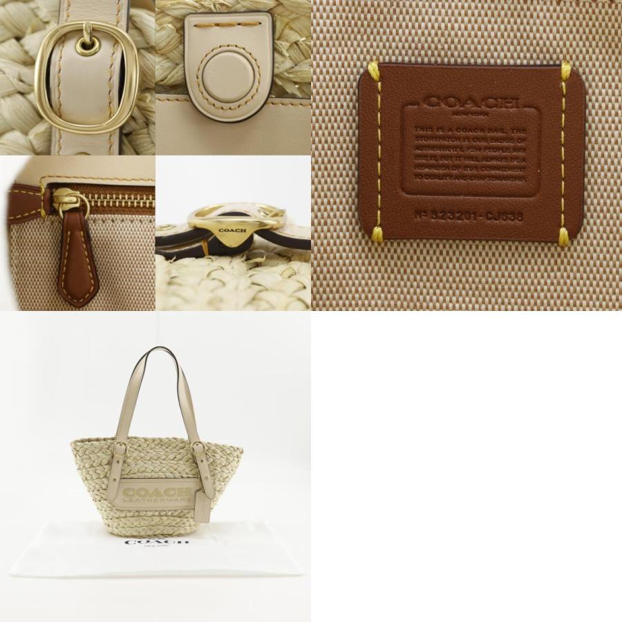 COACH（コーチ） ストラクチャード かごバッグ CJ638 トートバッグ