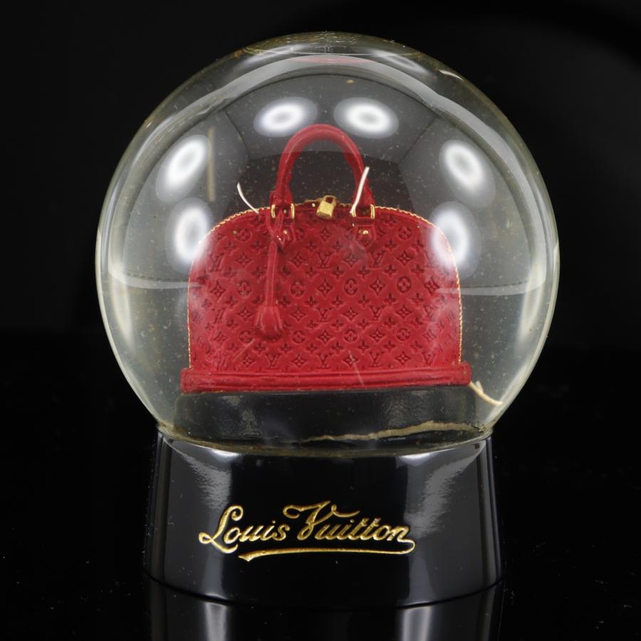 【LOUIS VUITTON】ルイ・ヴィトン スノードーム アルマ ノベルティ M99370 ガラス×プラスチック 赤 _ その他小物 LOUIS VUITTON（ルイ・ヴィトン） スノードーム アルマ ノベルティ