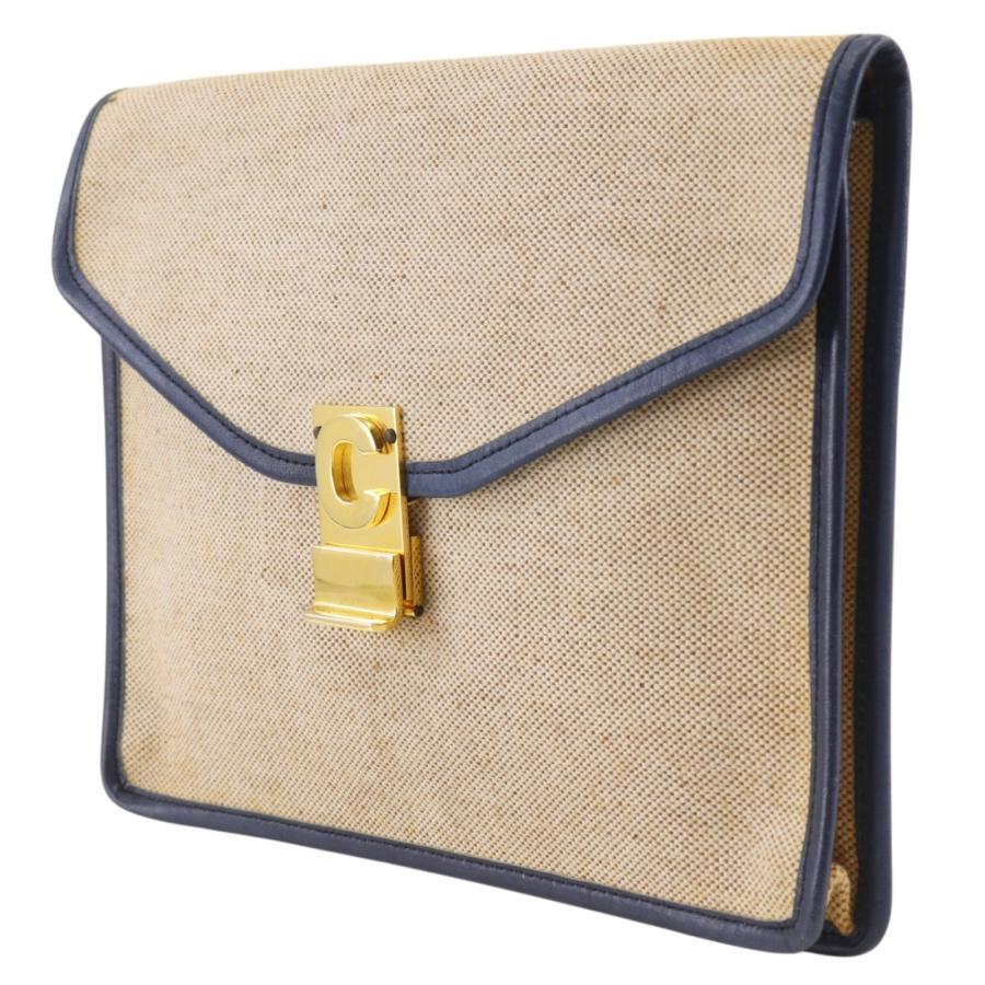 CELINE モノグラム クラッチバッグ ベージュ　オールドセリーヌ CELINE（セリーヌ） オールドセリーヌ ヴィンテージ クラッチバッグ