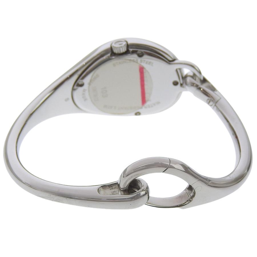 GUCCI（グッチ） ホースビットフローラ 2Pダイヤ 103 腕時計 SS