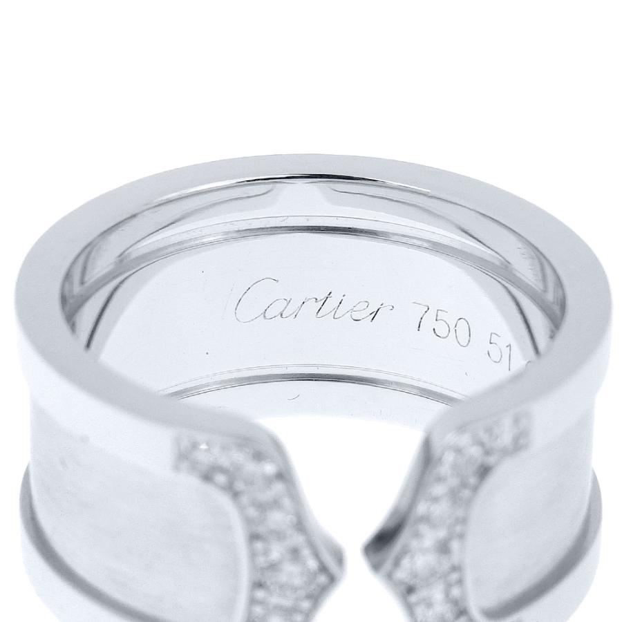 Cartier CARTIER カルティエ C2 リング・指輪 K18WG Cartier CARTIER カルティエ C2 リング・指輪 K18WG
