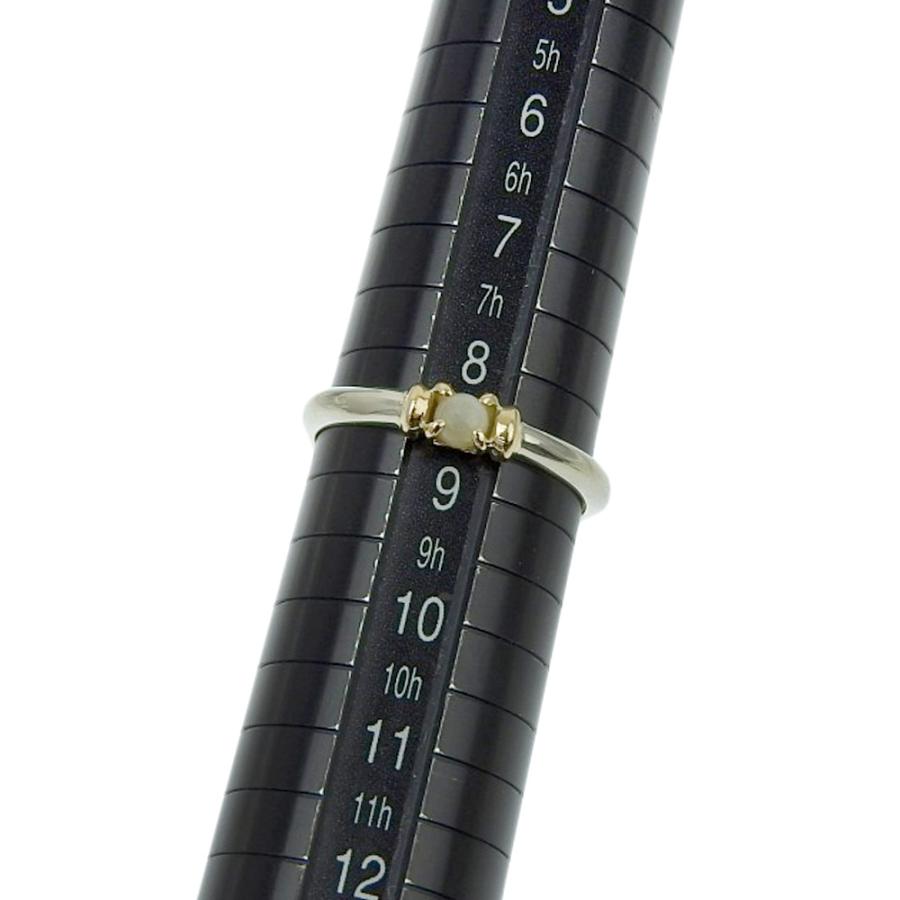 4℃（ヨンドシー） リング・指輪 K10イエローゴールド×シルバー 8.5号
