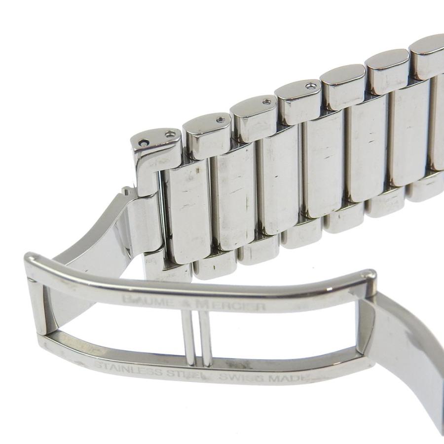 【Baume &amp; Mercier】ボーム＆メルシェ キャットウォーク 12Pダイヤ MV045219 ステンレススチール クオーツ アナログ表示 レディース アイボリー文字盤 腕時計 BAUME&MERCIER（ボーム&メルシエ） Baume & Mercier ボーム＆メルシェ