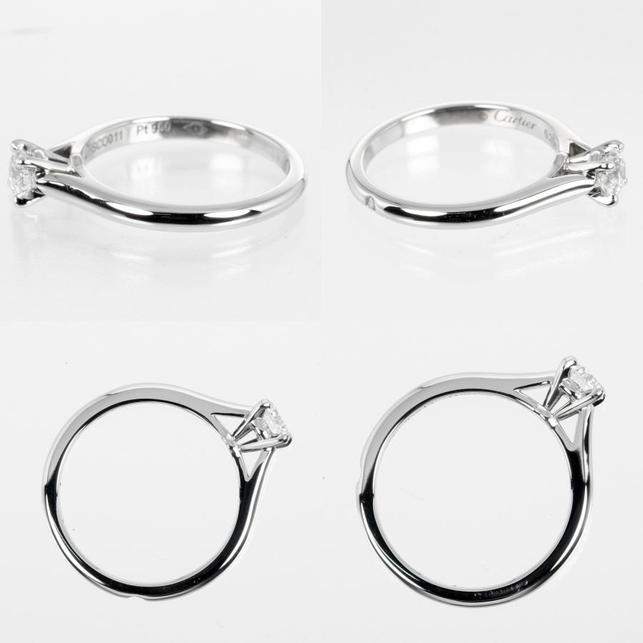Cartier カルティエ CARTIER 1895 ソリテール 7号 リング 指輪 Cartier カルティエ CARTIER 1895 ソリテール 7号 リング 指輪