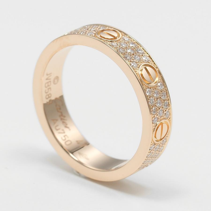 Cartier（カルティエ） リング ラブ スモール 7号 指輪 K18PG ピンク