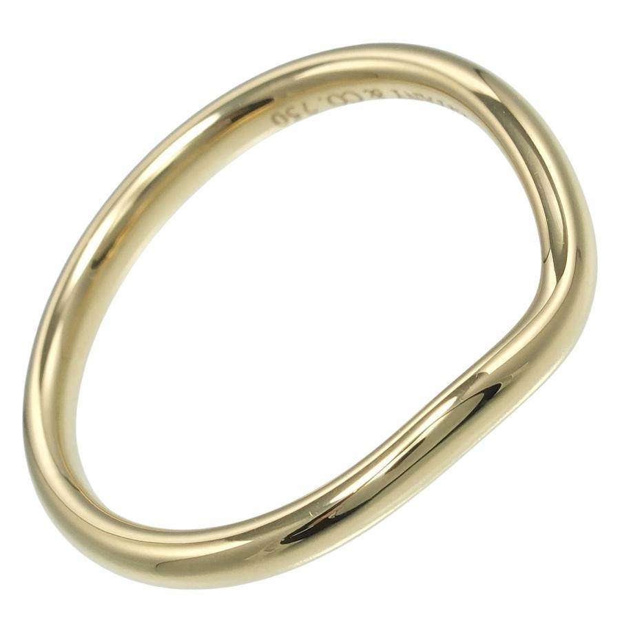 TIFFANY&Co. ティファニー リング カーブドバンド 9.5号 指輪 2mm 