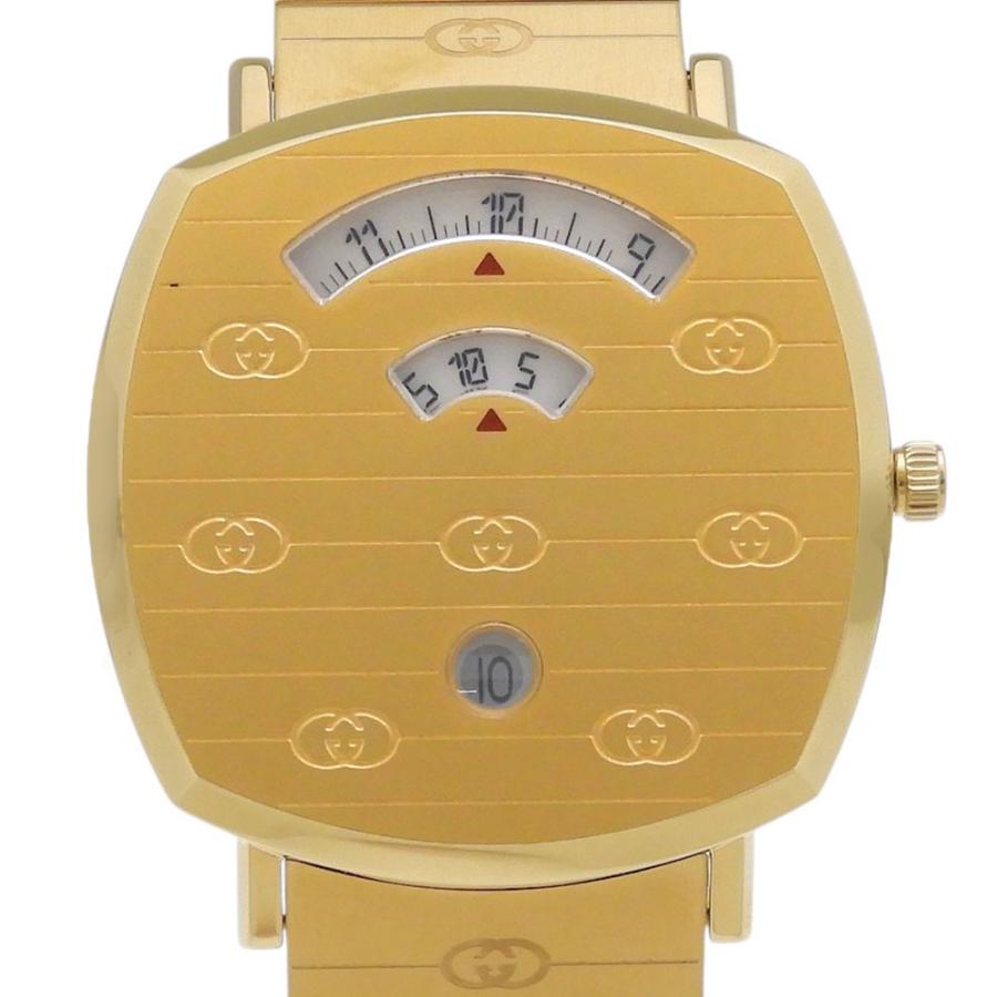GUCCI（グッチ） グリップ 157.3 腕時計 金メッキ クオーツ アナログ