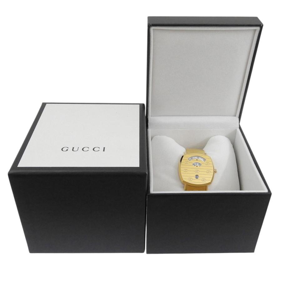 GUCCI（グッチ） グリップ 157.3 腕時計 金メッキ クオーツ アナログ