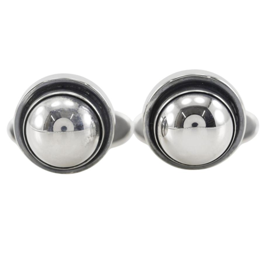 ジョージジェンセン　カフス　シェル　貝殻 Georg Jensen】ジョージジェンセン 貝殻モチーフ シルバー925 ユニ