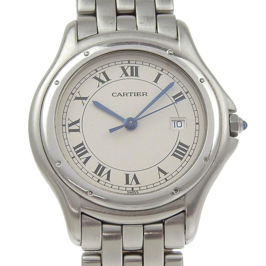 Cartier CARTIER カルティエ パンテールクーガーLM cal.87.06 腕時計  
