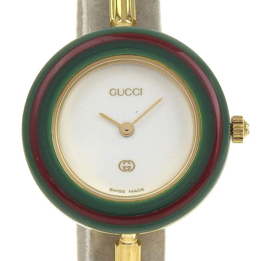 GUCCI（グッチ） チェンジベゼル 11/12 腕時計 SS クオーツ アナログ