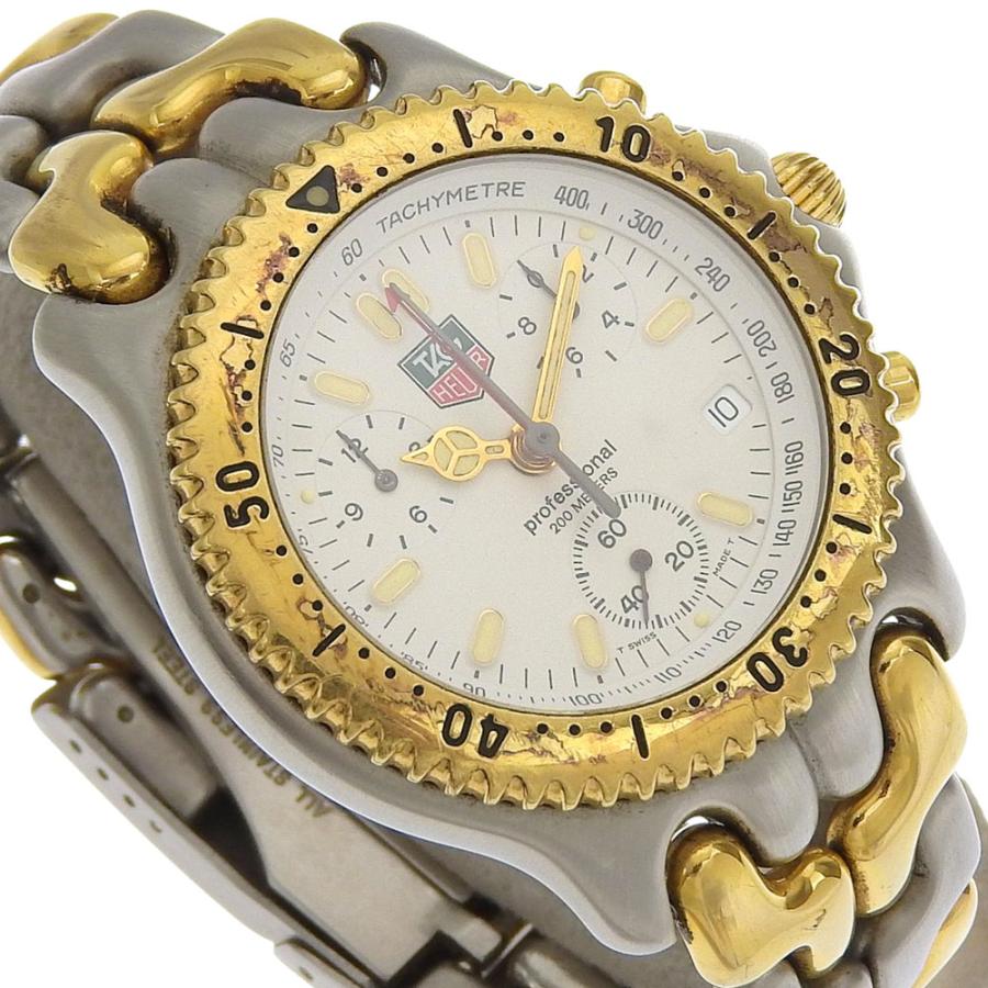 TAG HEUER タグホイヤー セル CG1120-0 腕時計 SS ゴールド クオーツ