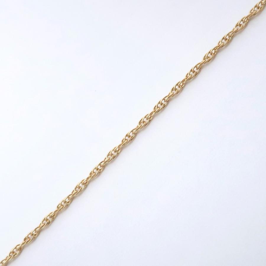 agete（アガット） フラワー 0.11 ネックレス K18YG×ダイヤモンド 約