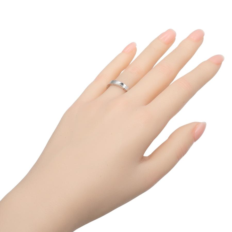 Cartier カルティエ リング ラニエール 9号 指輪 K18WG ホワイト  