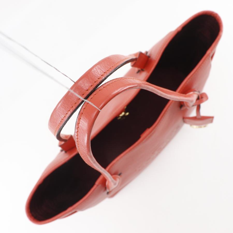 LOEWE（ロエベ） ヘリテージ トートバッグ レザー 赤 レディース