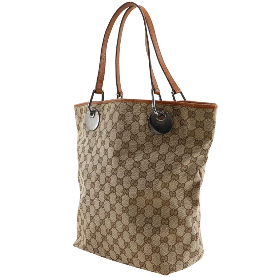 GUCCI（グッチ） 120836 トートバッグ GGキャンバス ベージュ